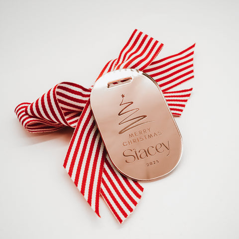 Oblong Gift Tags